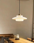 Ivory Glass Pendant Lamp