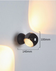 180° rotatable wall lamp