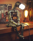 Cool Robot Lamp made of Iron