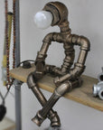 Cool Robot Lamp made of Iron