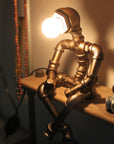 Cool Robot Lamp made of Iron