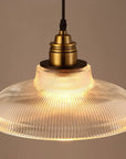 Glass pendant lamps