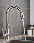 Pull-out kitchen faucet