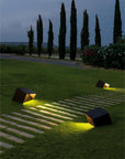 Cube Garden Solar-Powered Outdoor Lamp