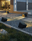 Cube Garden Solar-Powered Outdoor Lamp