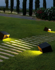 Cube Garden Solar-Powered Outdoor Lamp