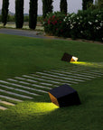 Cube Garden Solar-Powered Outdoor Lamp