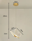 LED butterfly pendant lights