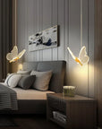 LED butterfly pendant lights