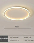 Scandinavian Round Ceiling Lights