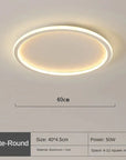 Scandinavian Round Ceiling Lights
