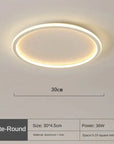 Scandinavian Round Ceiling Lights