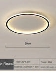 Scandinavian Round Ceiling Lights