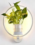 Plant wall lamp
