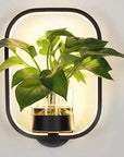 Plant wall lamp