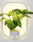 Plant wall lamp