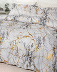 Marble Duvet Cover King Size – Soft, Breathable Bed Cover for Ultimate Comfort and Stylish Bedroom Decor 4