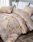 Marble Duvet Cover King Size – Soft, Breathable Bed Cover for Ultimate Comfort and Stylish Bedroom Decor 5