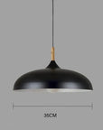 Ceiling lamp in Northern Oak