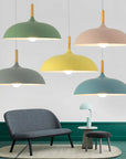 Ceiling lamp in Northern Oak
