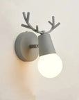 Antler wall lamp