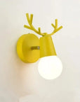 Antler wall lamp