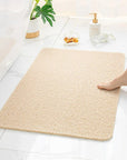 Quick Dry Non-Slip Shower Mat with 120+ Suction Cups – Safe and Comfortable Bathing Solution 1