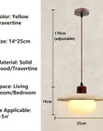Modern Stone Pendent lamp