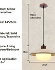 Modern Stone Pendent lamp