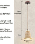 Modern Stone Pendent lamp