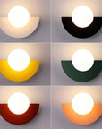 Nordic Hemisphere Wall Lamp