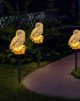 Solar Owl Outdoor Lamp – Charming Solar Garden Light with Automatic Lighting, Weatherproof, Energy-Efficient LED 4