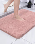 Ultra-Soft Microfiber Bath Mat 50 x 80 cm with Non-Slip Backing - Quick Drying Bathroom Mats for Safety and Comfort 3