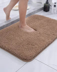 Ultra-Soft Microfiber Bath Mat 50 x 80 cm with Non-Slip Backing - Quick Drying Bathroom Mats for Safety and Comfort 5