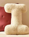 Velvet Alphabet Throw Pillow – Decorative Cushion for Couch or Bed, Personalized Home Decor with Soft Velvet Fabric 4