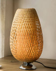 Vintage Bamboo Table Lamp