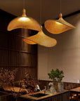 Bamboo Wicker Pendant Lamp