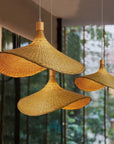 Bamboo Wicker Pendant Lamp