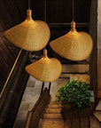 Bamboo Wicker Pendant Lamp