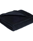 Waterproof Fleece Blanket for Bed and Sofa – Soft and Cozy Fleece Throw Blanket in Grey, Black, or Brown 5