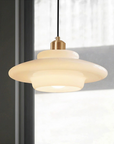 Ivory Glass Pendant Lamp