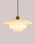 Ivory Glass Pendant Lamp