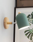 Scandinavian Wooden Wall Lamp