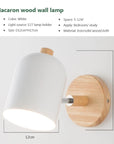 Scandinavian Wooden Wall Lamp