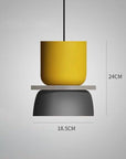 Modern Ceiling Lamp in Scandinavian Macaron Style