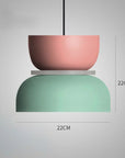 Modern Ceiling Lamp in Scandinavian Macaron Style