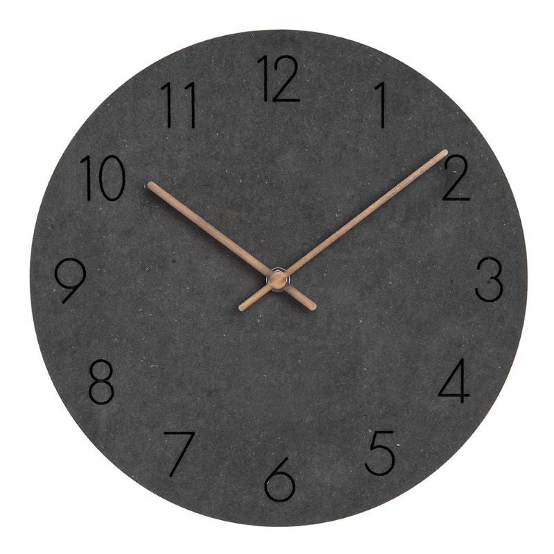 Minimalistic Norwegian Wall Decoration Silent Clock