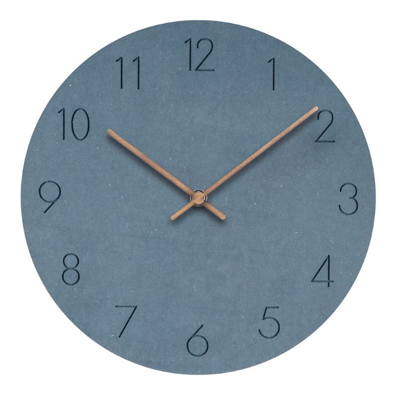 Minimalistic Norwegian Wall Decoration Silent Clock