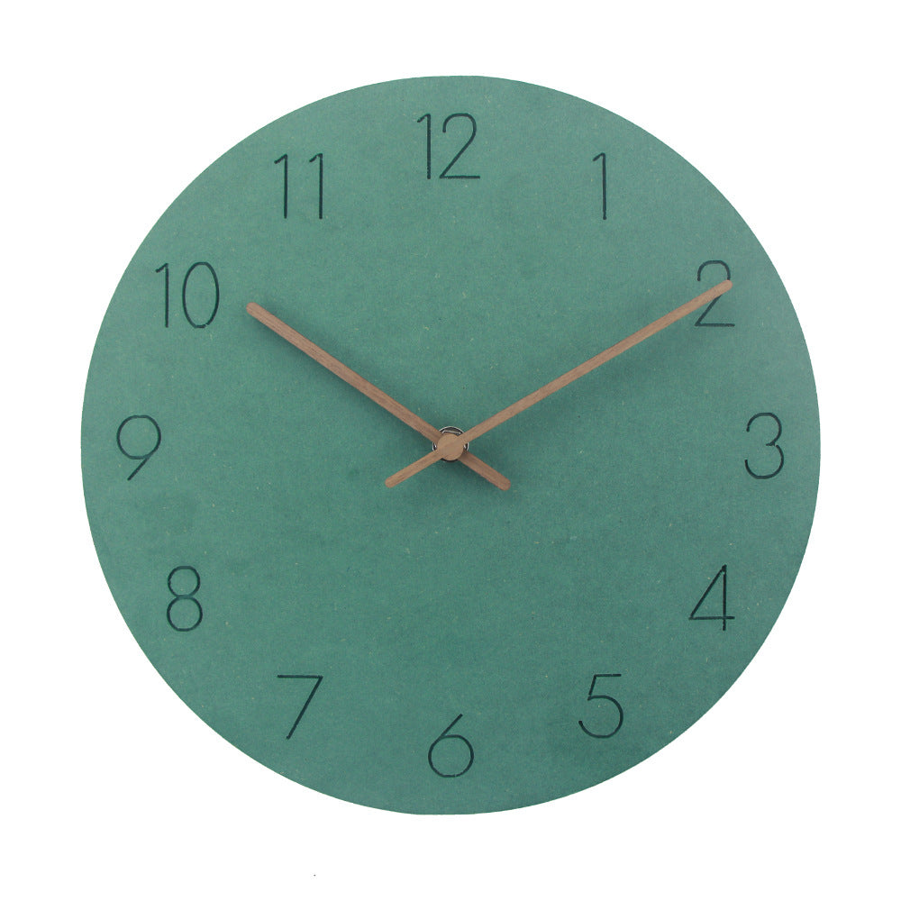 Minimalistic Norwegian Wall Decoration Silent Clock