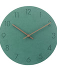 Minimalistic Norwegian Wall Decoration Silent Clock